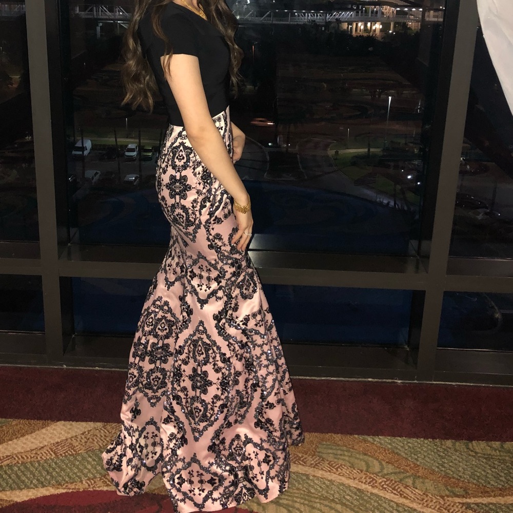 Camille la Vie long mermaid dress